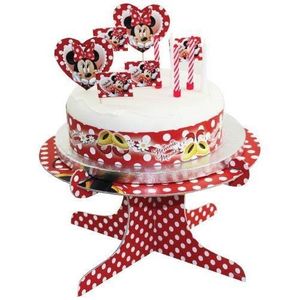 Patisserie Materiel De Patisserie Pour Enfants gd In 24 X Disneys 3eme Anniversaire Minnie Mouse Cupcake Comestible Pour Gateaux