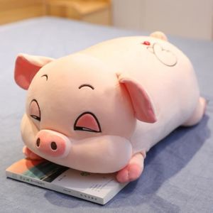 PELUCHE Cochon rose - poupée 70cm - Jouets en peluche de Hamster cochon Squishy, Poupées d'animaux en peluche Ultra d