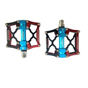 SGODDE P/édale VTT V/élo BMX Route Cyclisme Pedales Plates Anti-Glissant 9//16 en Alliage Aluminium Plate Forme 3 Roulement Scell/é