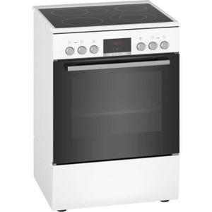 CUISINIÈRE - PIANO Cuisinière Bosch Serie 4 HKR39C220 - Blanc - Plaqu