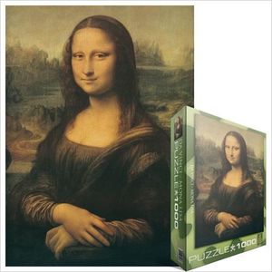PUZZLE Puzzle Eurographics 1000 pièces - Mona Lisa / Leon