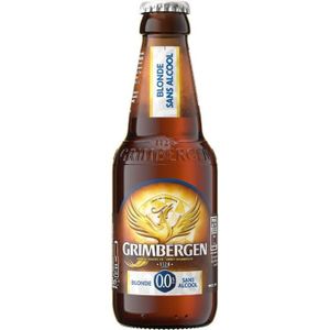 BIERE Grimbergen Bière Blonde sans alcool 0.0% 25cl
