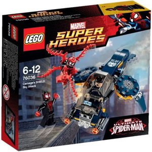 ASSEMBLAGE CONSTRUCTION LEGO 76036 Marvel Super Heroes - L'Attaque aérienn