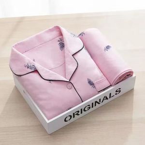 PYJAMA Pyjama flanelle femme - en coton vêtements - FR05PUT - Rose - Maofen