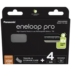 PILES Pile rechargeable LR6 (AA) NiMH Panasonic eneloop 