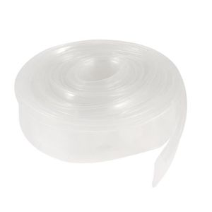 sourcingmap 12 mm Diameter Clear Polyolefin Heat Shrinking Tube 8M 26.2ft