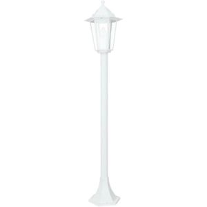 LAMPE DE JARDIN  Lampadaire Extérieur En Aluminium Et Verre Blanc I