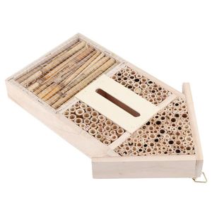 NICHOIR - NID Maison D'insectes en Bois, Abri en Bois pour Abeil