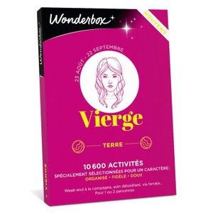 COFFRET SÉJOUR Wonderbox - Coffret cadeau vierge - Box astrologie