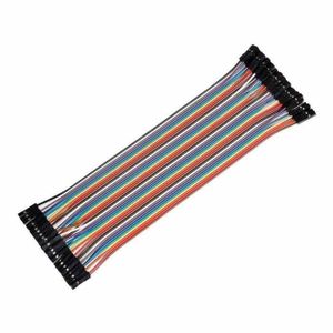 Arduino 120pcs Maquette Câbles Cavaliers Mâle à Femelle F-F M-M Dupont Fils for Arduino 