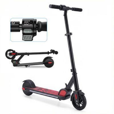 Trottinette électrique TODIMART T1 Enfant 6-12 Ans – 10 Km/h Max, 3 Vitesses, LED, écran, 6,5 Kg