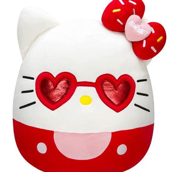 Peluche Hello Kitty (KT Cat) - Poupée Douce En Peluche Courte, Idéale Pour Enfants, Cadeaux, Câlins