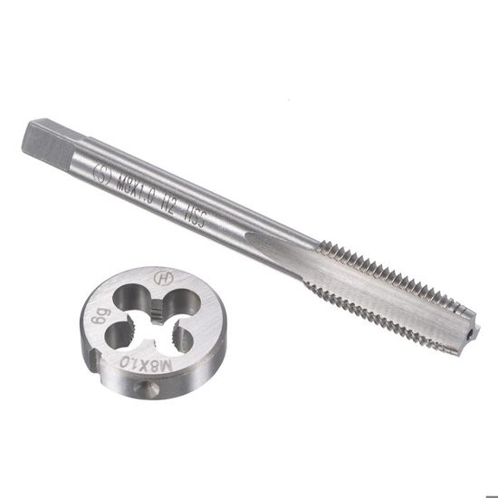 Ecrou Filiere Kit de taraud et filière SOURCING MAP M8 x 1 mm Filière de Filetage ...