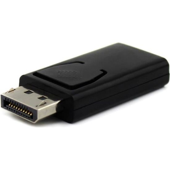Adaptateur DisplayPort Vers HDMI - 4K à 60 Hz - DP Mâle Vers HDMI Femelle - Pour PC, Ordinateur Portable, TV