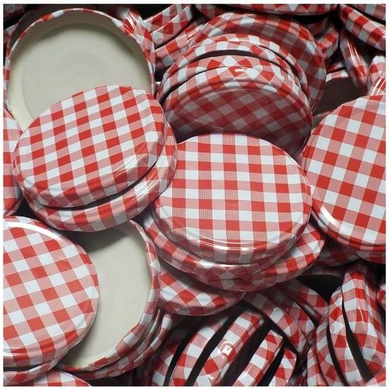 Pack De 100 Couvercles En Mousse PS Pour Sceaux De 76 Mm - Anti-choc, Manipulation Facile