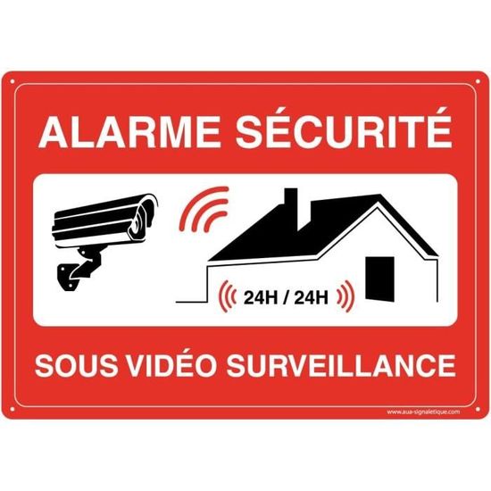 Sicherheitsschild „Videoüberwachung 24/7“ – Aluminium Oder Vinyl, 420x300 Mm, Selbstklebend Oder Zum Schrauben