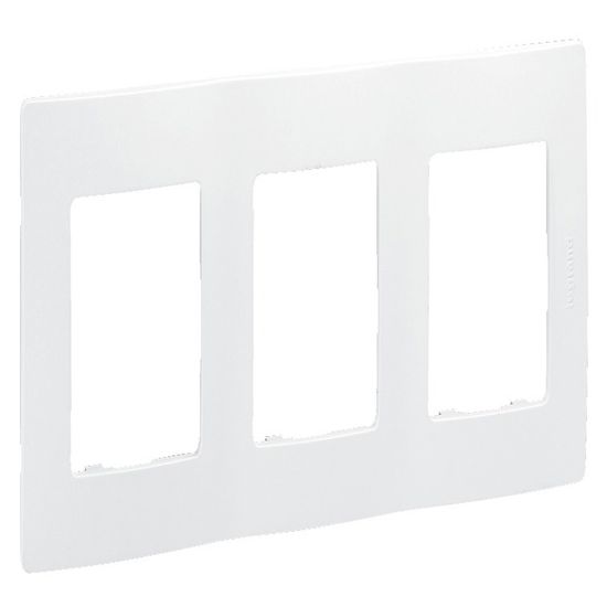 Legrand 096714 Plaque Galet Niloé 2 postes
