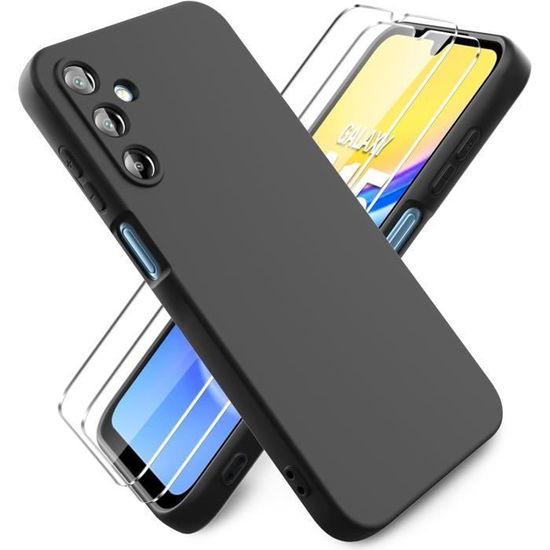 Coque Pour Sasung Galaxy A15 Avec 2 Protecteur D'écran En Verre Trepé