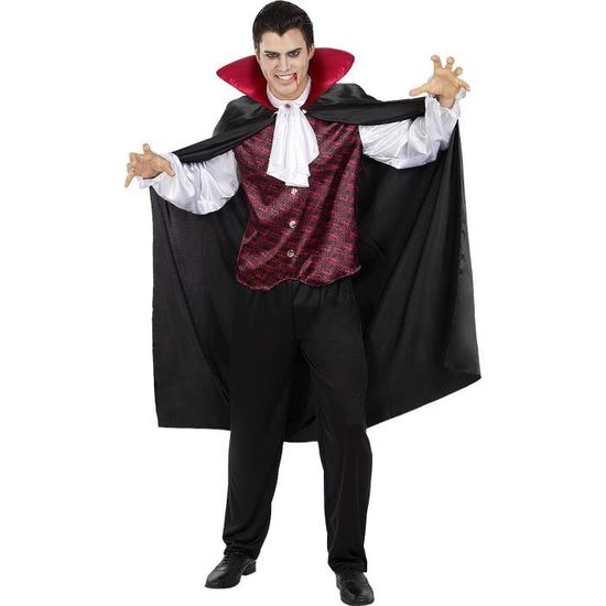 Déguisement Compte Dracula homme FUNIDELIA Taille M Halloween