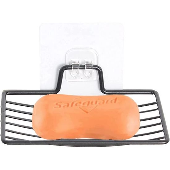 Porte-savon Mural Auto-adhésif En Inox 304 - Sans Perçage - Avec Trous D'égouttement - Pour Salle De Bain, Cuisine