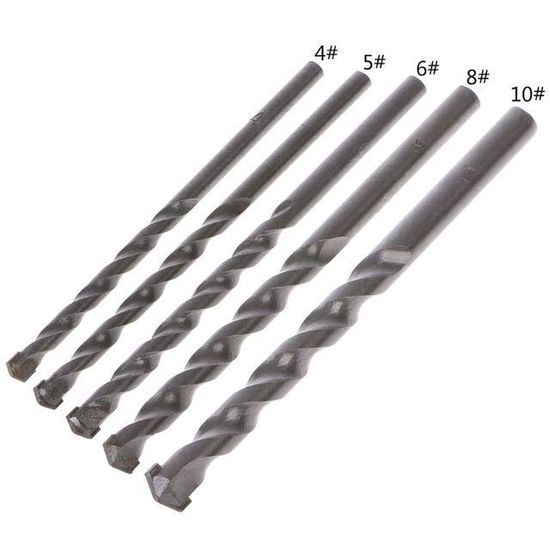 Foret Carbure Tungstène YG6X 6,7 Mm - Foret Hélicoïdal Pour Acier Inox, Aluminium, Métal Et Plastique