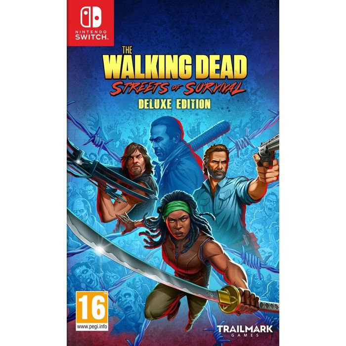 The Walking Dead Streets of Survival - Jeu Nintendo Switch - Deluxe Edition