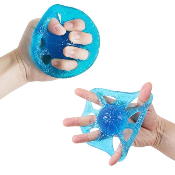 8 trous main exerciseur doigt Brancard Grip Force poignet doigt formateur balle @aihi484