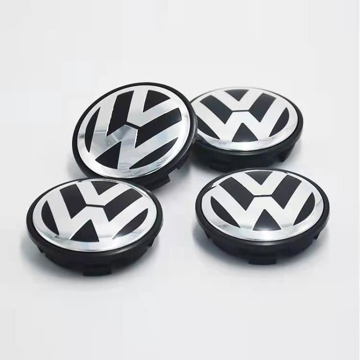 4 x centre de roue cache moyeu VW 56mm logo volkswagen emblème 1J0601171