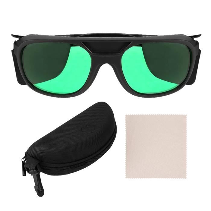 Lanqi Lunettes De Protection Lunette De Chambre De Culture Led Anti Uv Hydroponique De Protection Des Yeux Intérieur