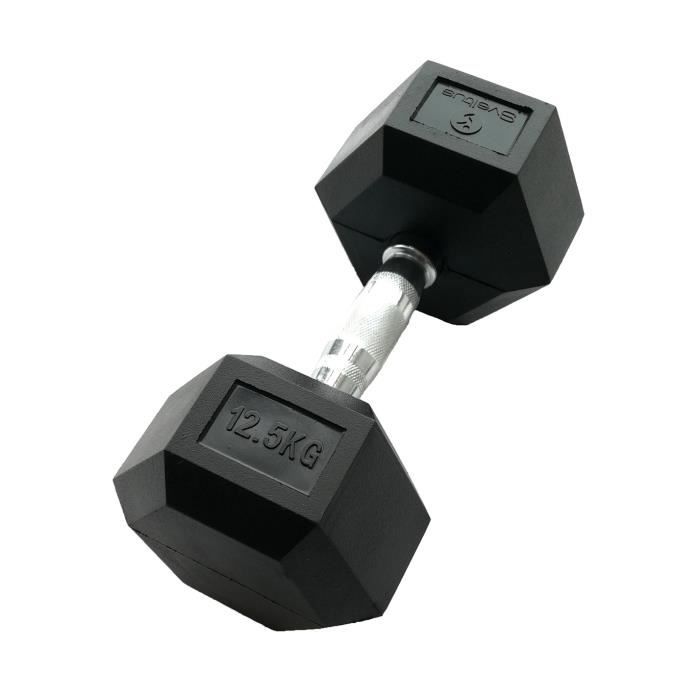 SVELTUS - Haltère hexagonale 12.5 kg x1