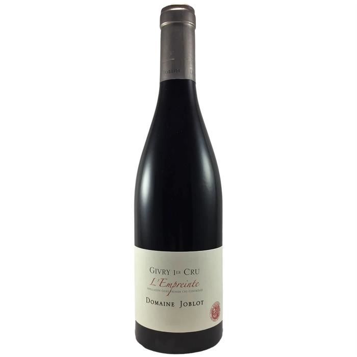 Givry 1er Cru L'Empreinte Rouge 2020 - 75cl - Domaine Joblot - Vin AOC Rouge de Bourgogne - Cépage Pinot Noir
