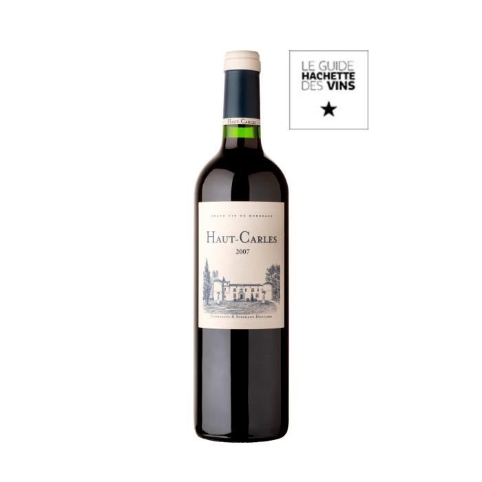 Haut-Carles - 2007 - Fronsac - Bordeaux - Vin rouge - Bouteille (75cl)