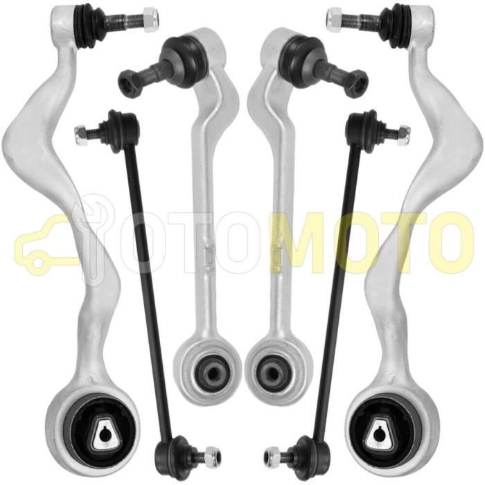 Bras de suspension avant pour BMW SERIE 1 E81 E82 E87 E88 triangle, rotule, biellette 6 pièces