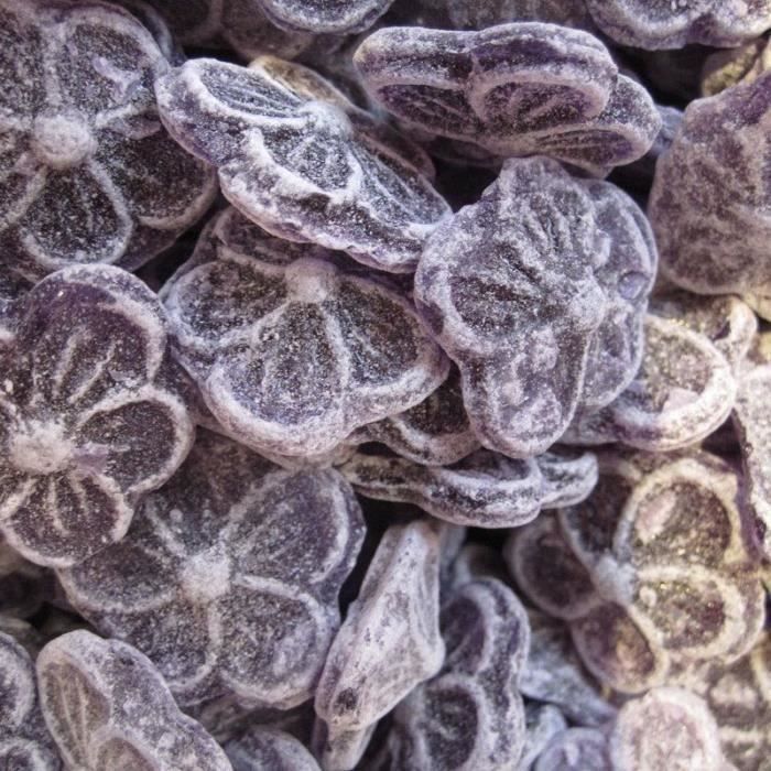 Bonbons à l'ancienne naturels à la violette - Violette & Berlingot - Sachet 250g