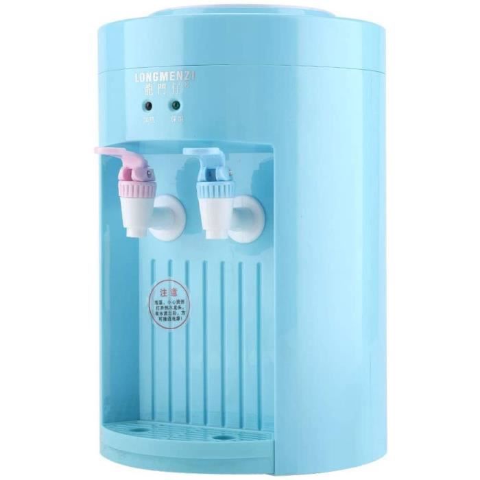 Distributeur d'eau Électrique Mini Distributeur de Boissons Drink Fontaine à Eau Gallon avec Le Robinet pour Bureau(Blue)
