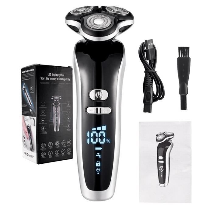 Nouveau Rasoir Électrique Pour Hommes 4D Électrique Tondeuse À Barbe Rechargeable D'usb Professionnel Package B with Box -WGHY1572