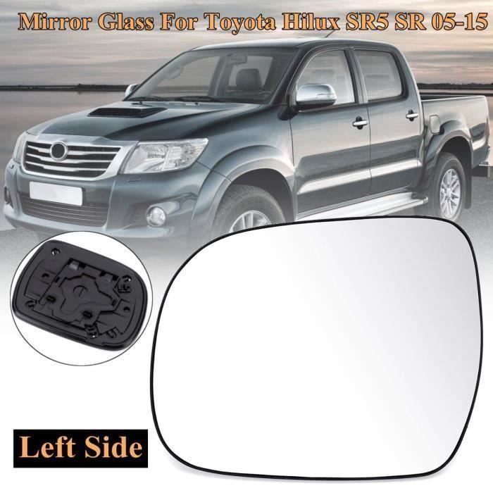 1x Verre de Rétroviseur Miroir Pour Toyota Hilux SR5 SR 2005-2015 Gauche Me32082