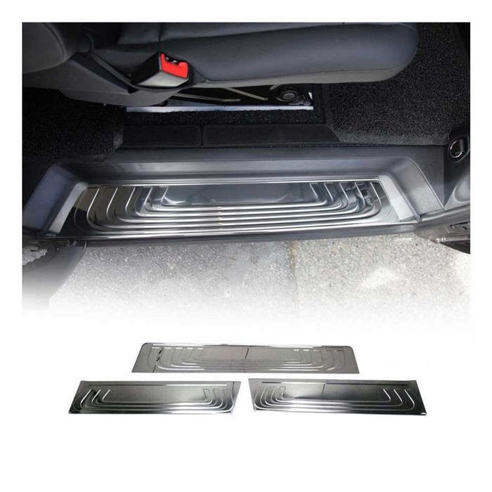Pour Mercedes Vito W447 2014-2020 Seuil de Porte Arrière Inox Chromé 3 Pièces
