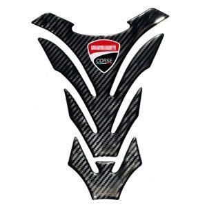 Pièces Auto,3D fibre de carbone moto réservoir de carburant housse de protection autocollant autocollants pour Ducati 1098 - 1 #A