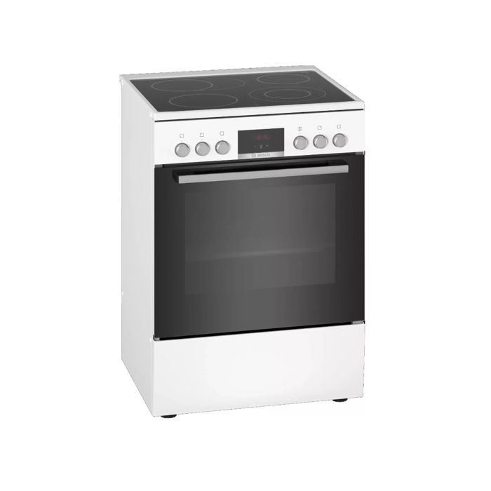 Bosch Serie 4 HKR39C220, Cuisinière, Blanc, Rotatif, Tactil, En haut à droite - gauche, 1,2 m, Électronique