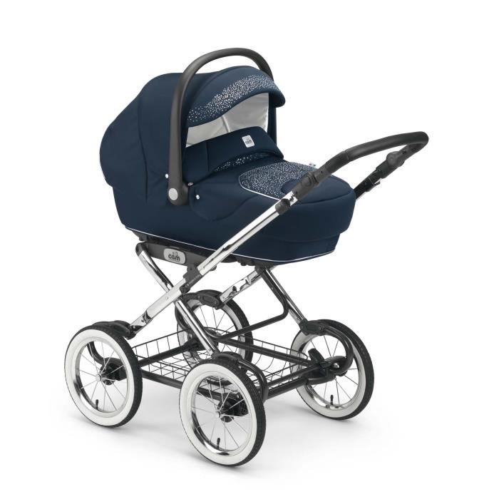 Poussette Linéa Classy Cam 582 BLEU/STRASS