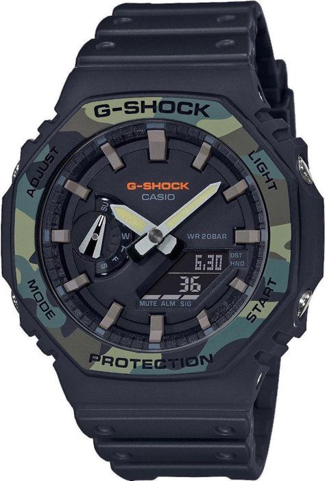 Montre multifonction Casio G-Shock GA-2100SU-1AER L Camouflage