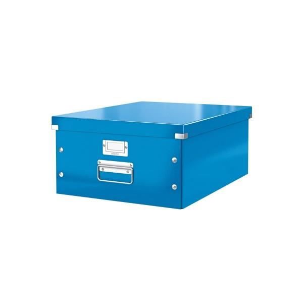 LEITZ Boîte de Rangement Click & Store A3 Bleu