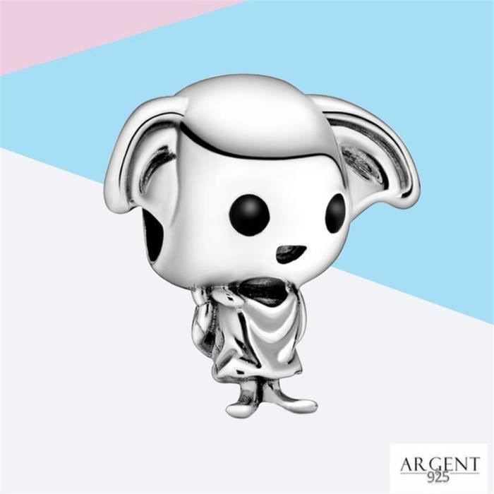 Dobby, Argent 925 Ratière Série Harry Potter Charme Compatible Pandora Bracelet