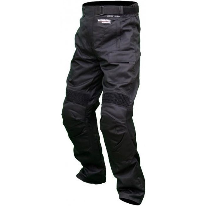 Kt303 Pantalon moto quad textile noir KARNO - REVERSO STYLE