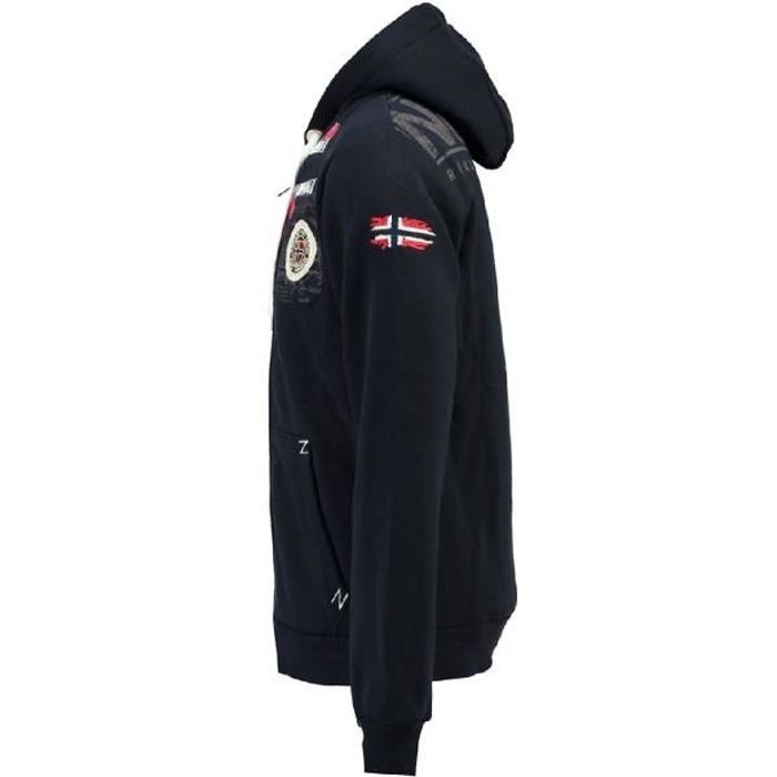 Sweat Homme Geographical Norway Fespote New Marine