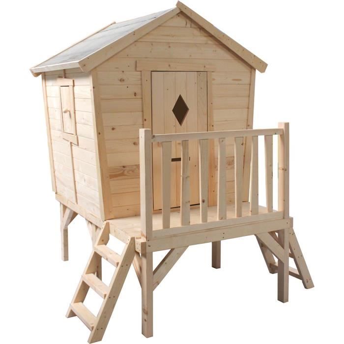 Cabane en bois pour enfant LOUANE