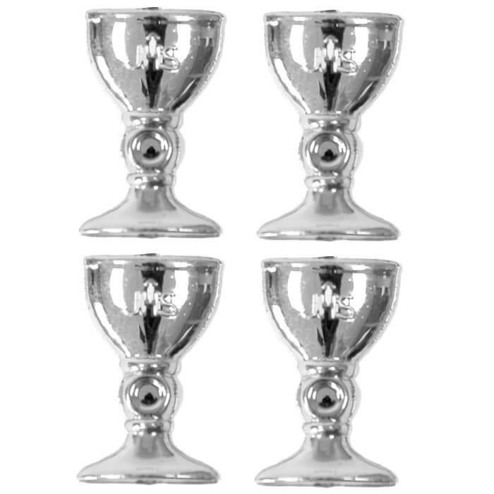 Décoration de table Communion calice argent (x10) R/MT370