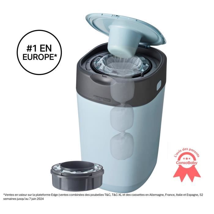 TOMMEE TIPPEE Bac à couches Twist & click Bleu FFP