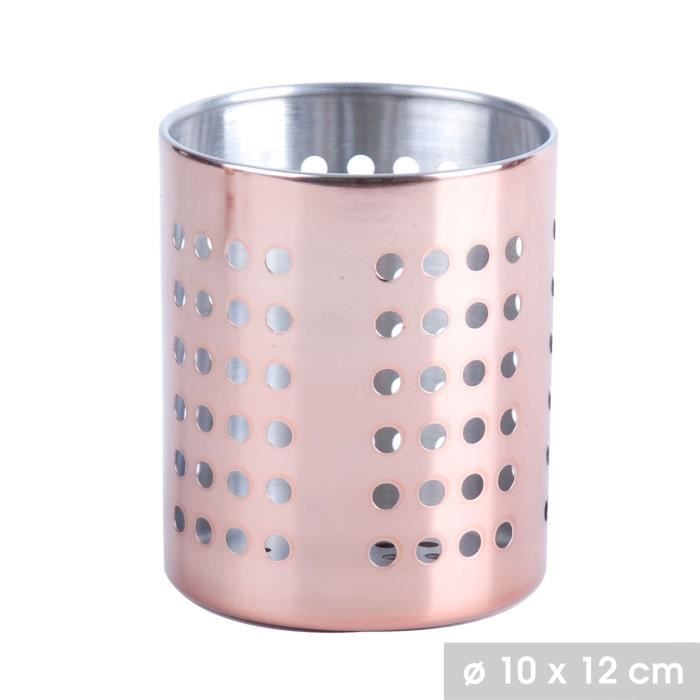 Pot à ustensiles design Gold - Rose gold